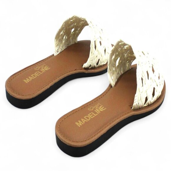 Consolidated Shoe Co. Women S Madeline Hue Slide Sandals - Picture 6 of 8